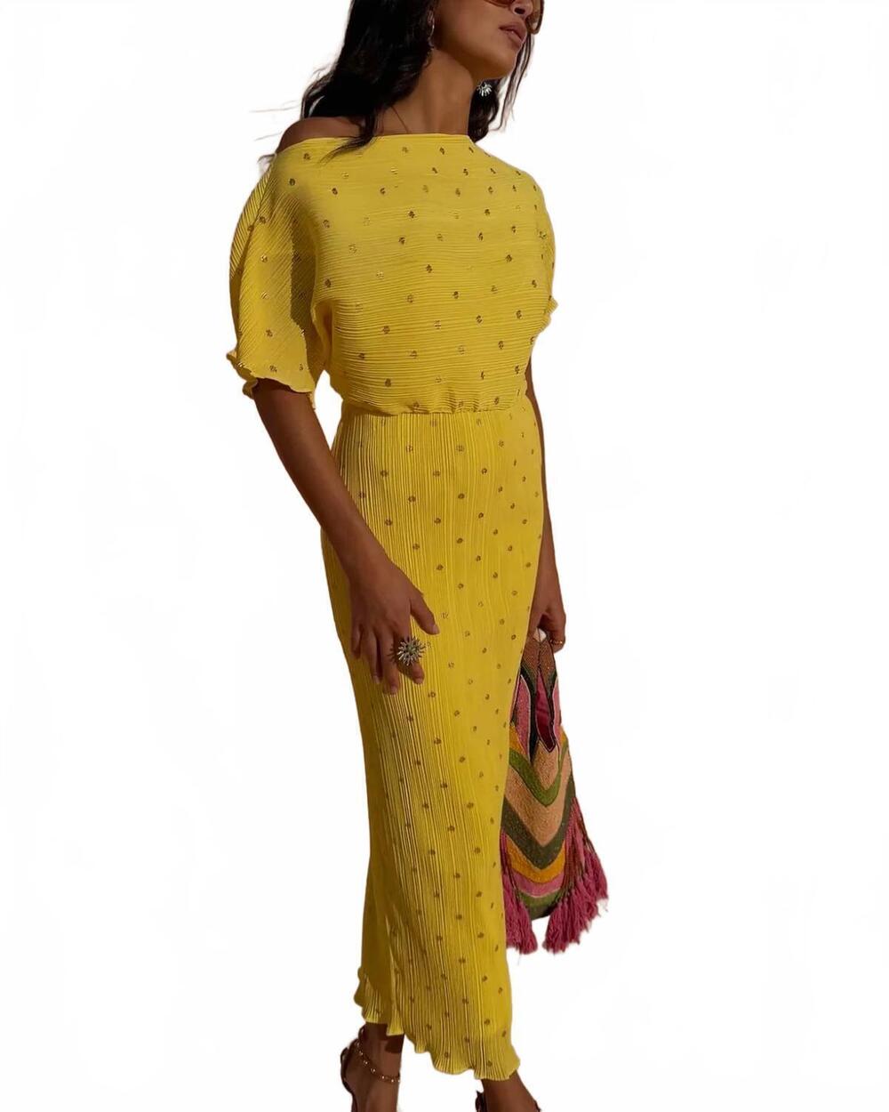 NEW NEVER FULLY DRESSED tilly dress in butter yellow